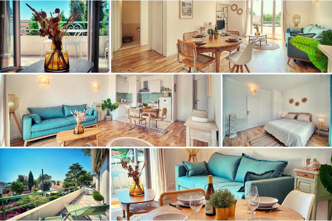 Le Joy - Terrasse - Parking - Verriere Cote D'Azur Cannes Ngoại thất bức ảnh